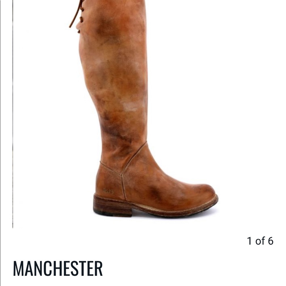 Bed Stu Manchester boot tan rustic 7.5W